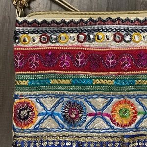 Beaded small purse - 11”x8”. Never used .